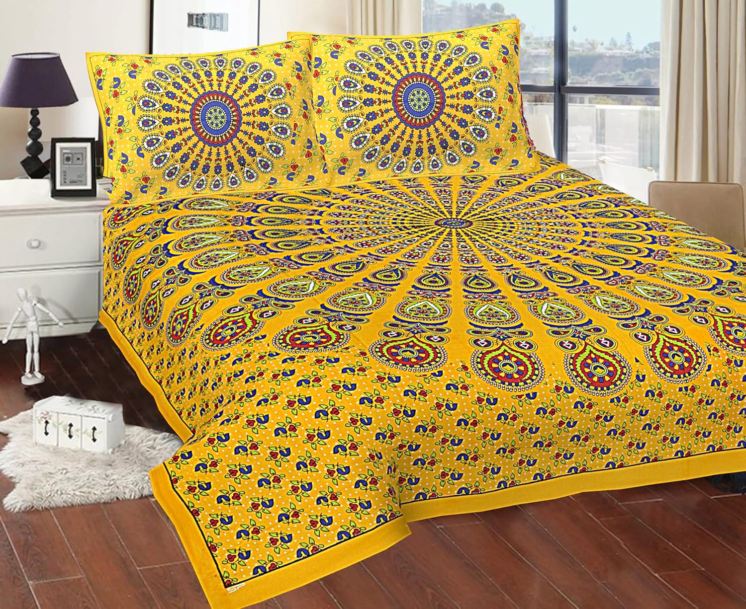 Jaipuri Bedsheet